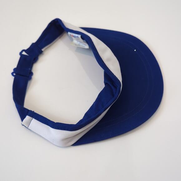 Vintage America's Cup Challenge 1987 Visor Hat White Blue Unisex Adult Sailing - Picture 6 of 7